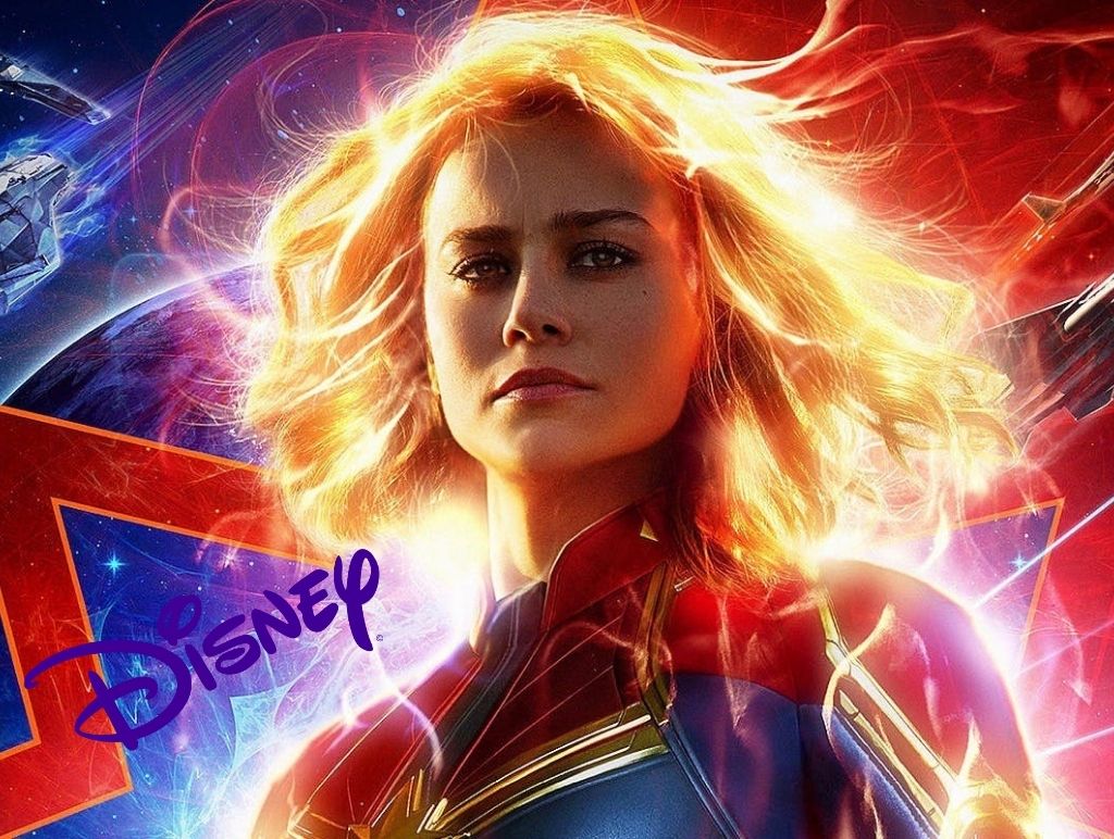 Disney as Captain Marvel