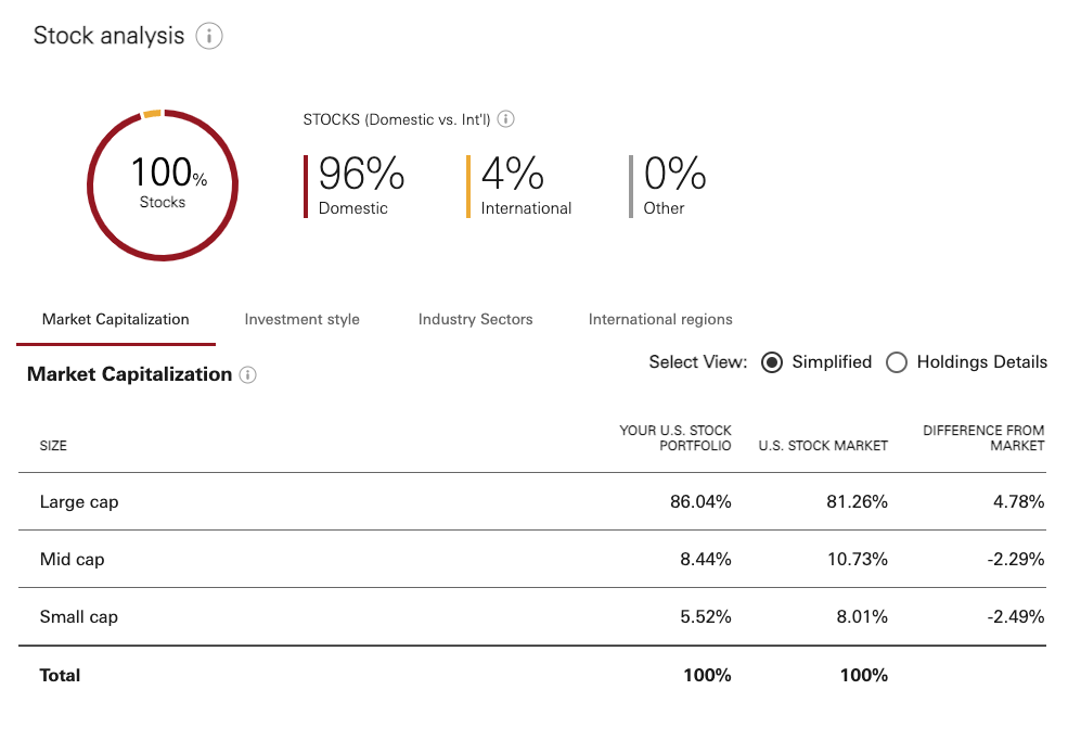 Vanguard Stock Analysis Tool