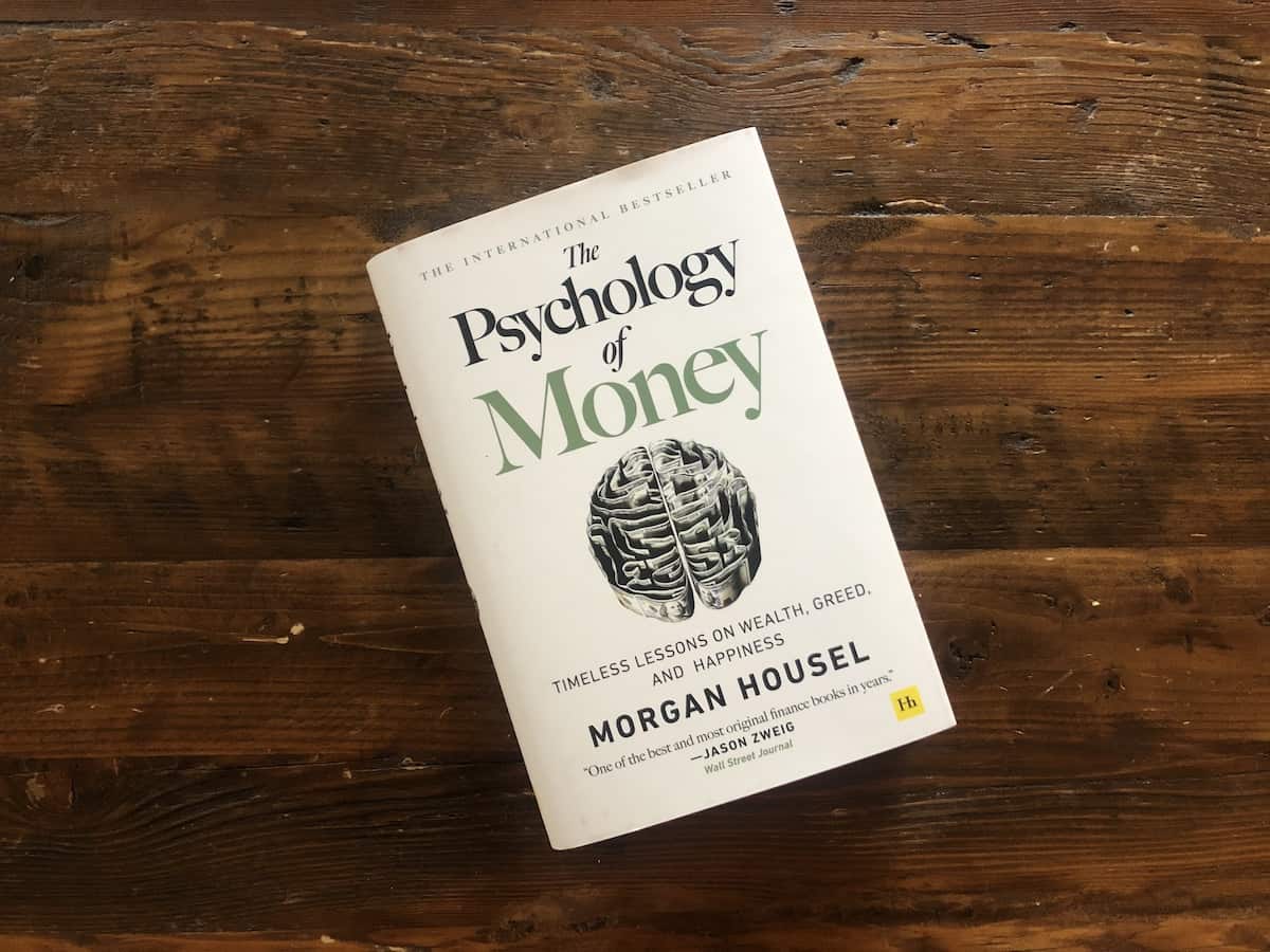 The Psychology of Money by Morgan Housel on Coffee Table