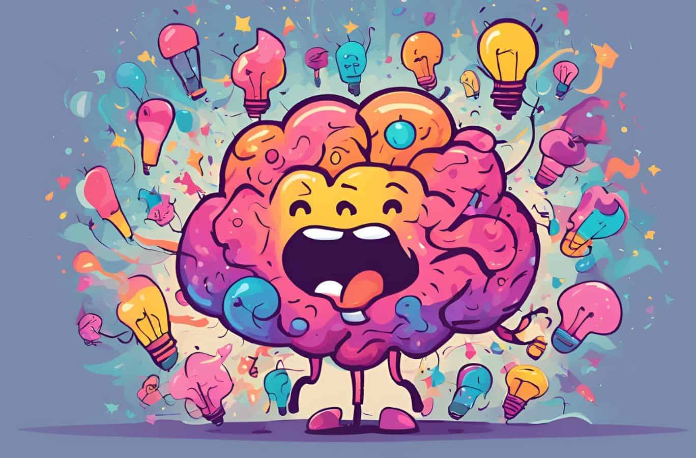 A brain exploding with ideas and craziness